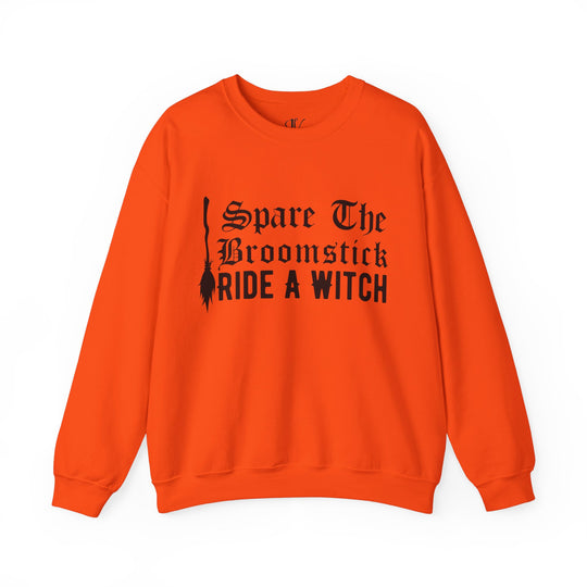 Halloween Witch Broomstick Sweatshirt