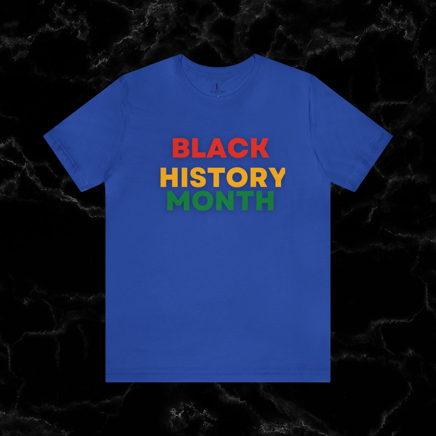Trendy Black History Month Shirts Celebrating African American Pride and Heritage T-Shirt True Royal XS 