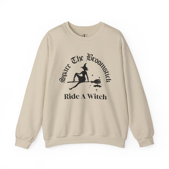 Spare The Broomstick Ride A Witch Halloween Sweatshirt