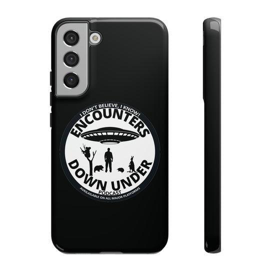 Encounters Down Under Podcast Tough Cases - Protect Your Tech with Podcast Swag Phone Case Samsung Galaxy S22 Plus Glossy 