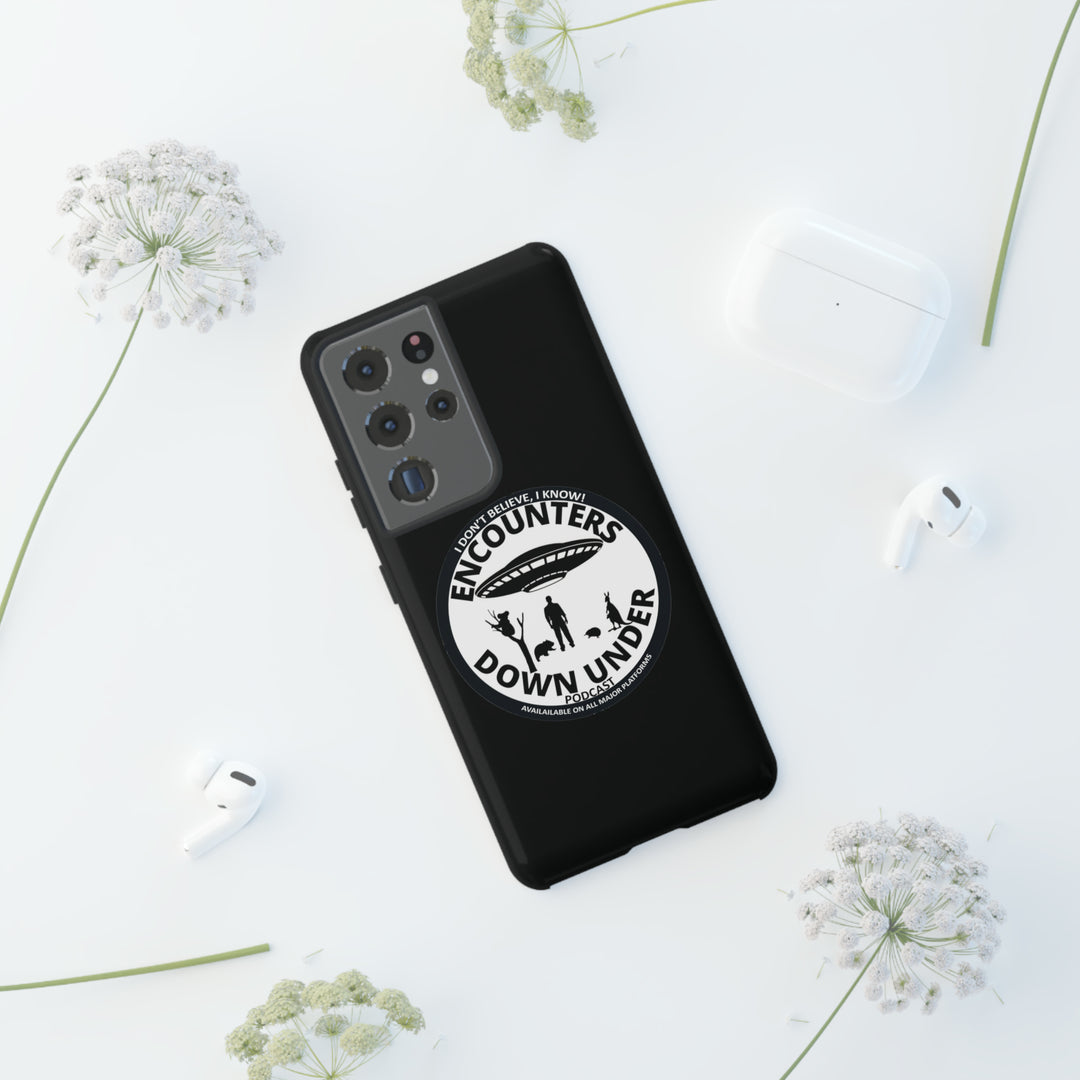 Encounters Down Under Podcast Tough Cases - Protect Your Tech with Podcast Swag Phone Case   