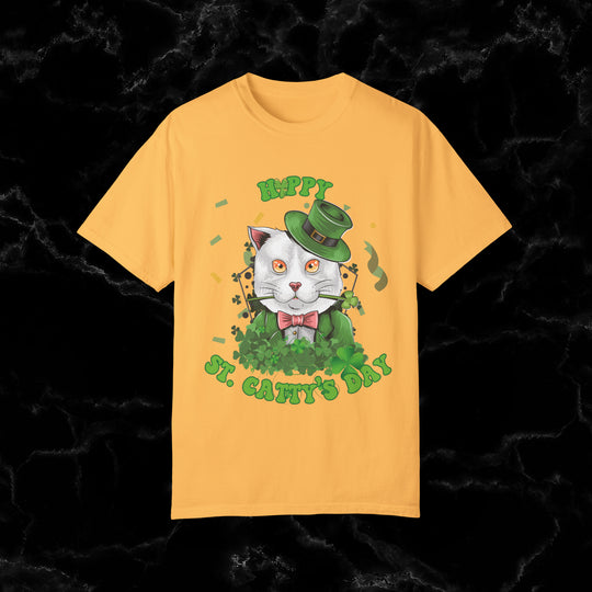 Meow-gic! Happy St. Catty's Day T-Shirt by ImaginVibes T-Shirt Citrus S 