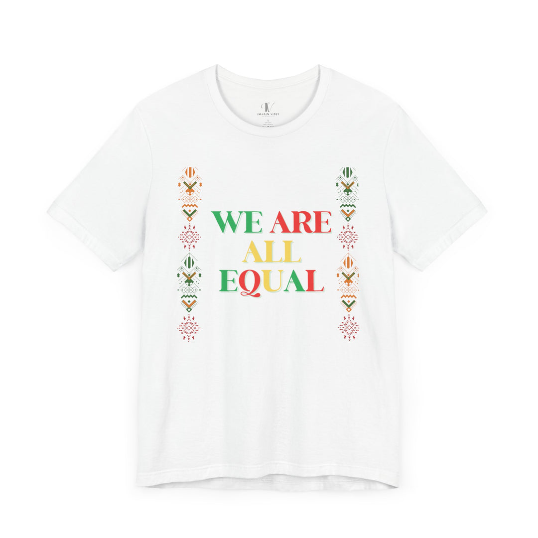 Equality Graphic Tee T-Shirt Printify White XS