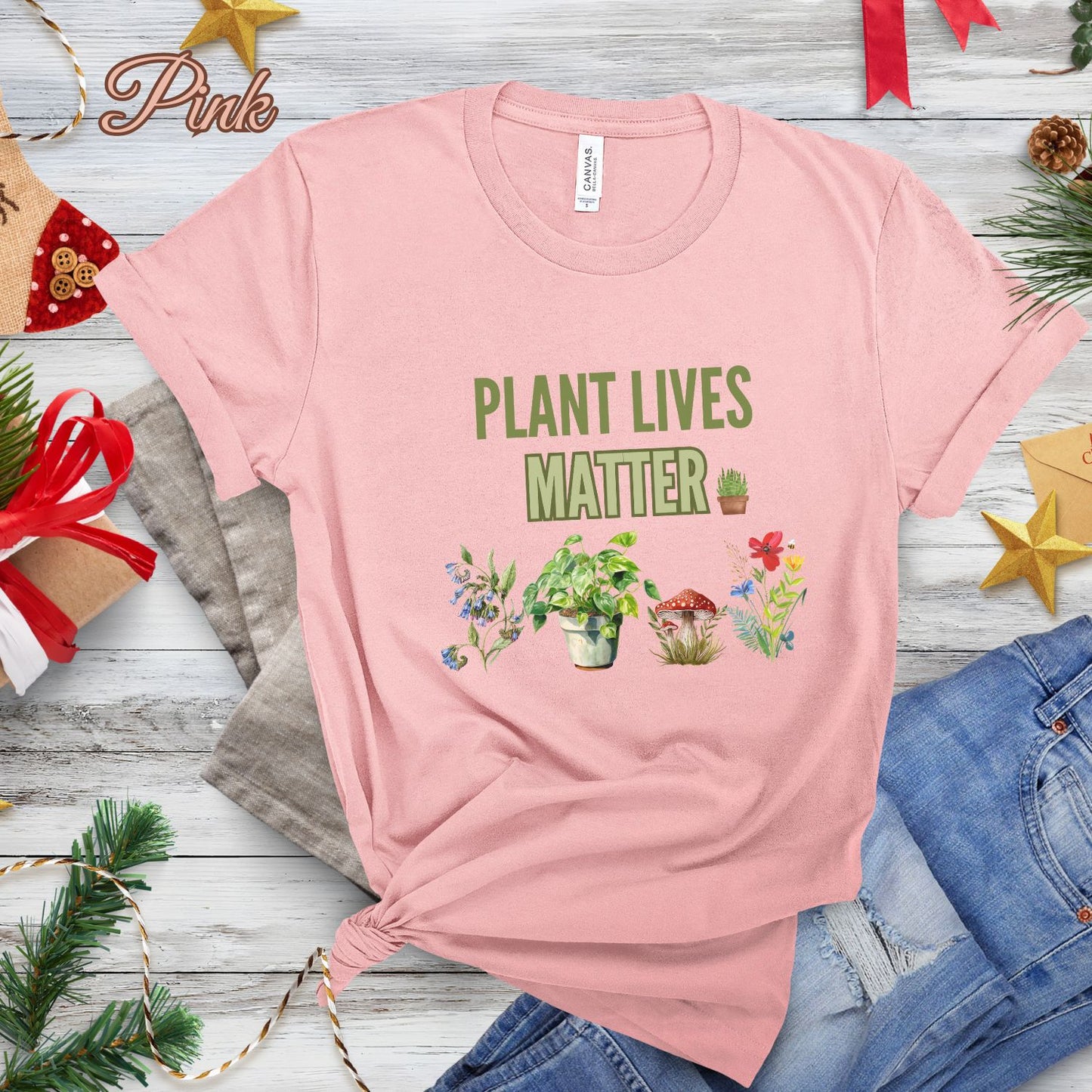 Plant Lives Matter Shirt - Advocacy for Plant Conservation and Environmental Awareness T-Shirt   