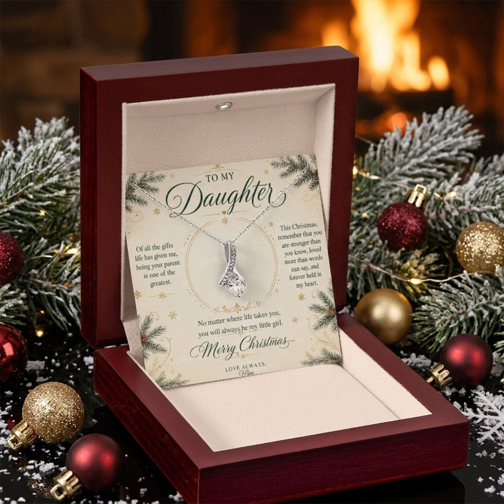 To My Daughter – Christmas Alluring Beauty Necklace