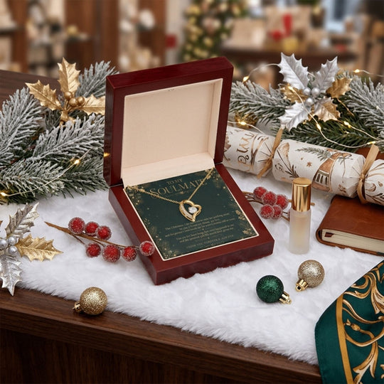 To My Soulmate – Christmas Forever Love Necklace