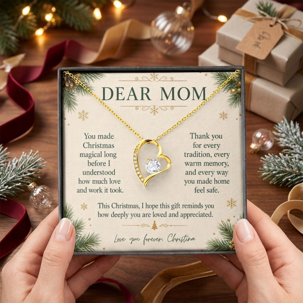 Dear Mom – Christmas Forever Love Necklace
