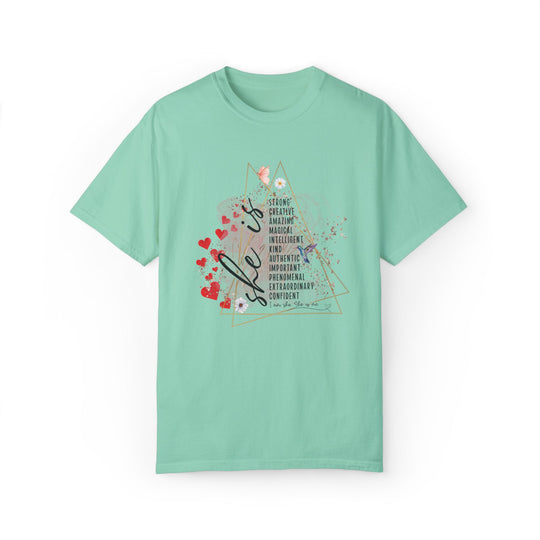 Empowering Affirmations T-shirt T-Shirt Printify Island Reef S