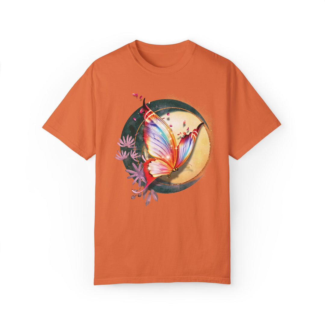 Butterfly Nature-Inspired T-Shirt T-Shirt Printify Burnt Orange S