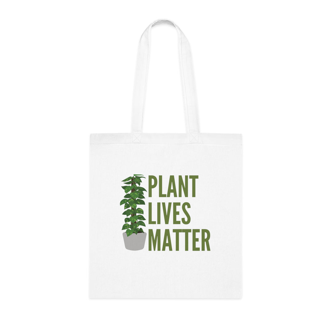 Plant Tote Bag - PLANT LIVES MATTER Graphic Bags Printify