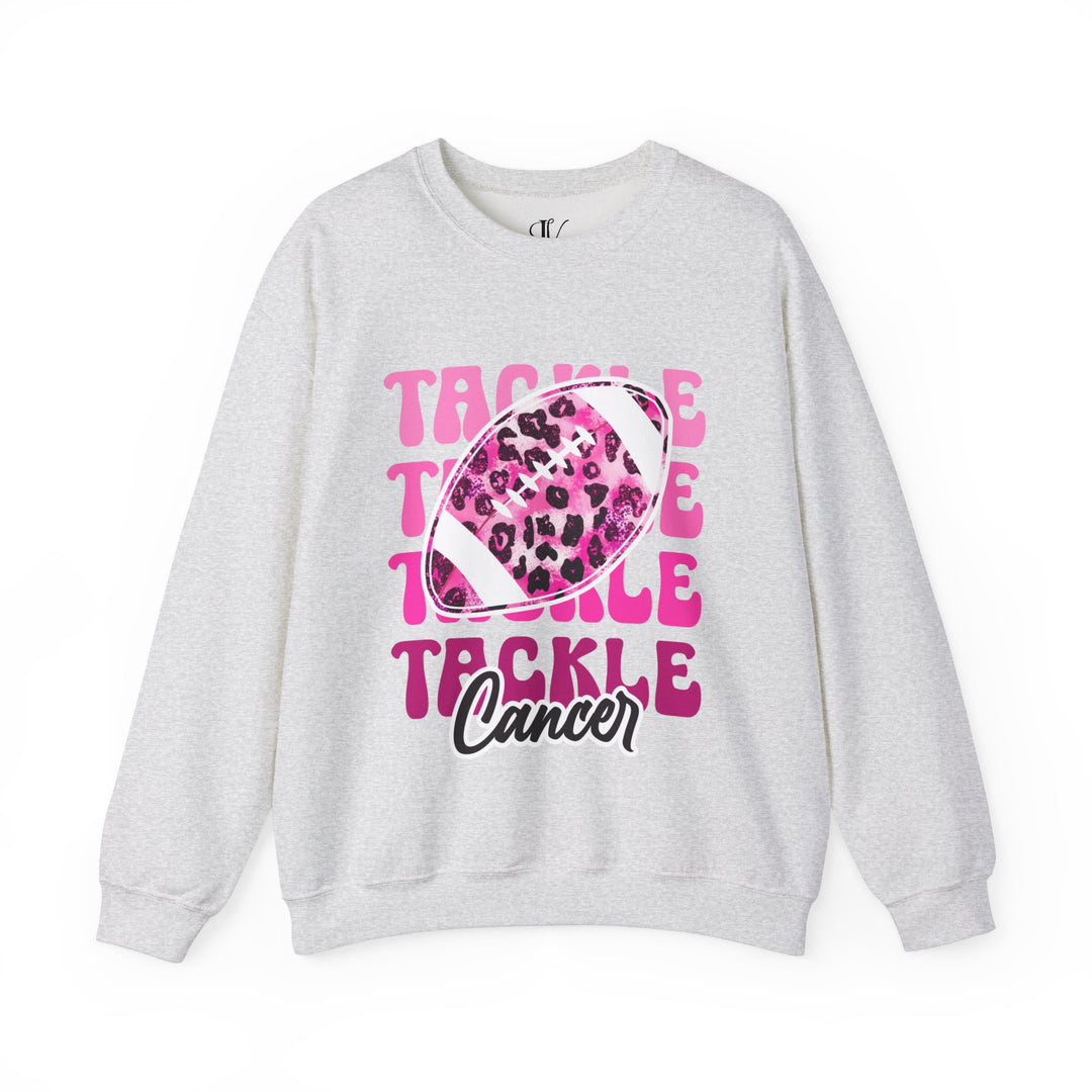 Tackle Breast Cancer Football Sweatshirt