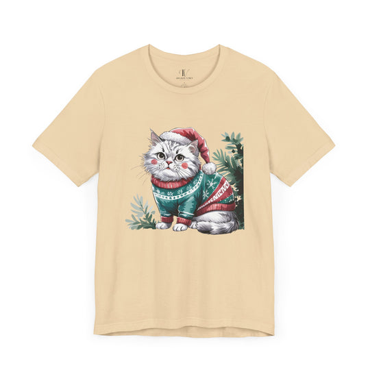 Christmas Cat Tee