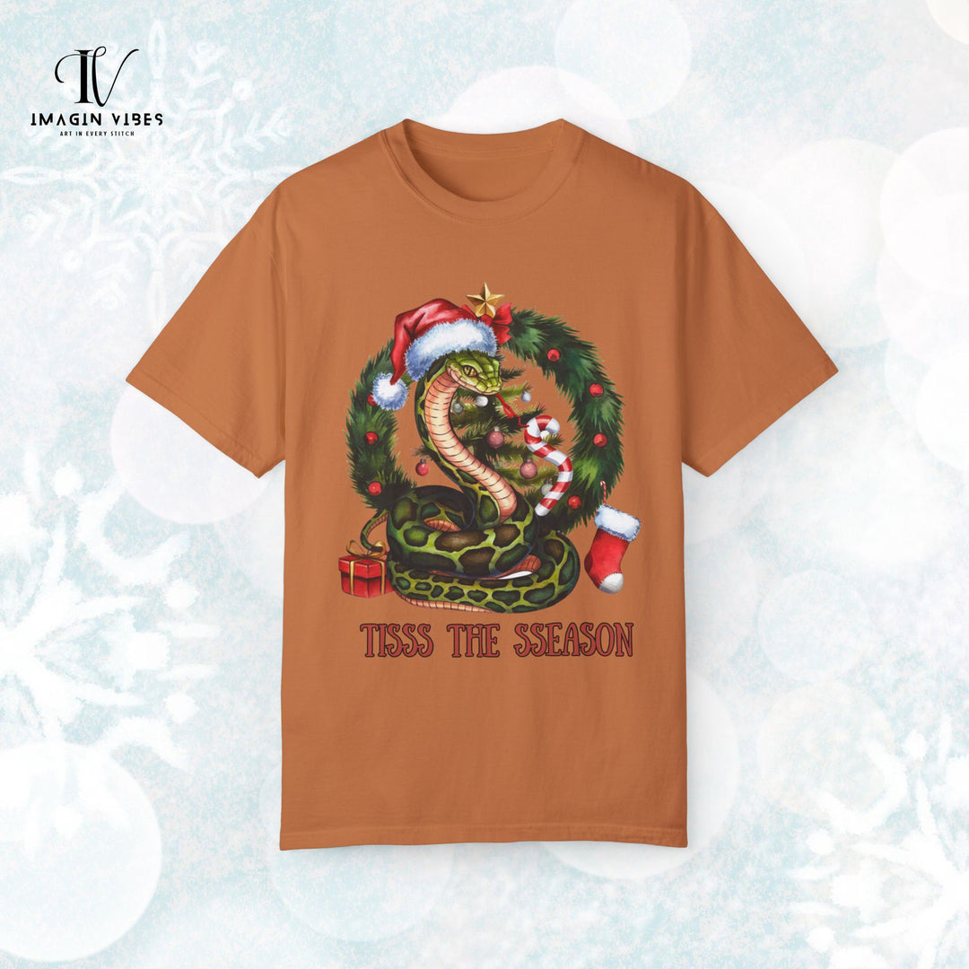 Tis the Season: Snake Christmas T-Shirt