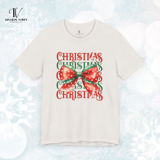 Christmas Bow Tee