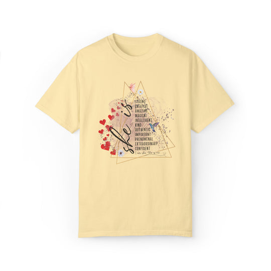 Empowering Affirmations T-shirt T-Shirt Printify Banana S