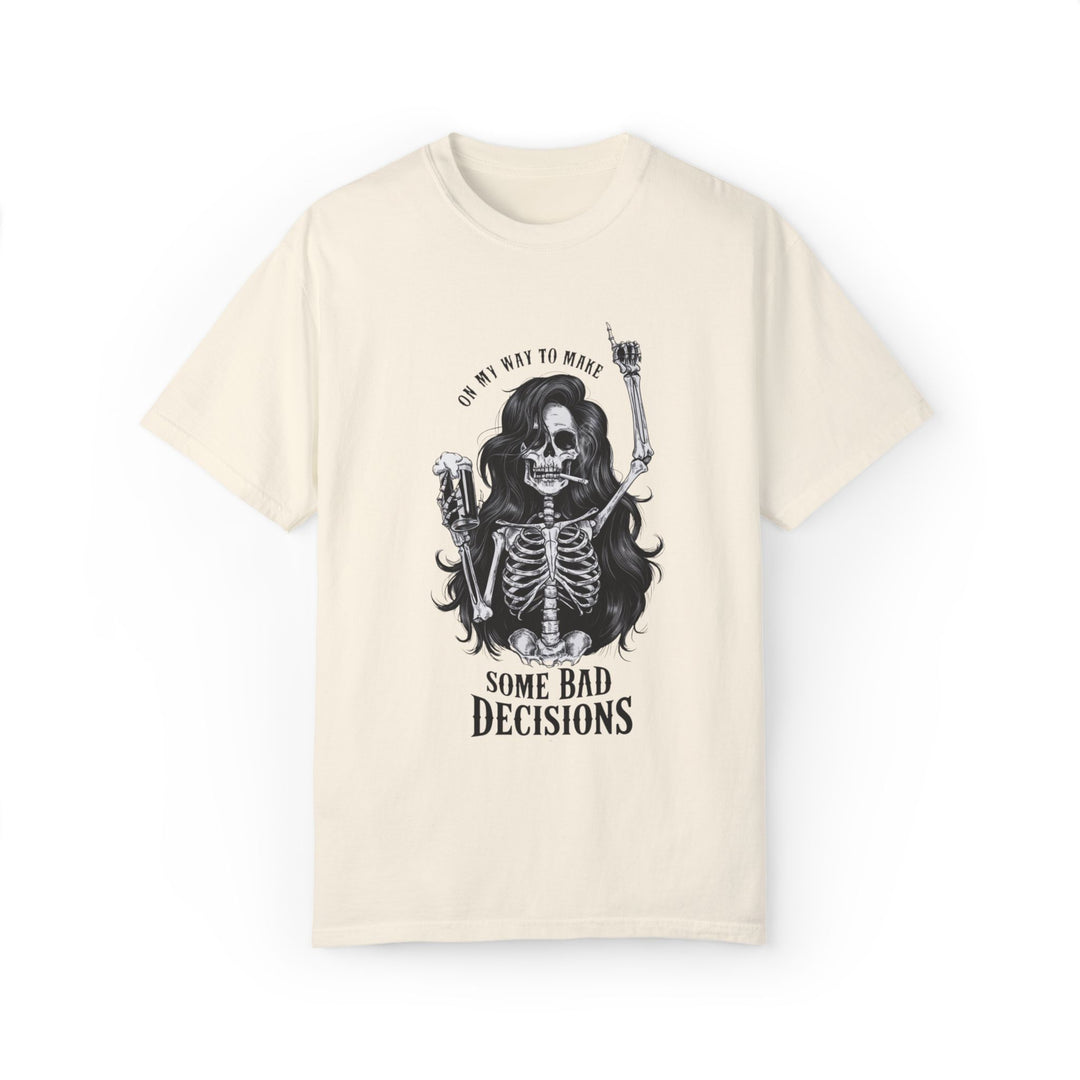 Bad Decisions Babe: Halloween T-Shirt