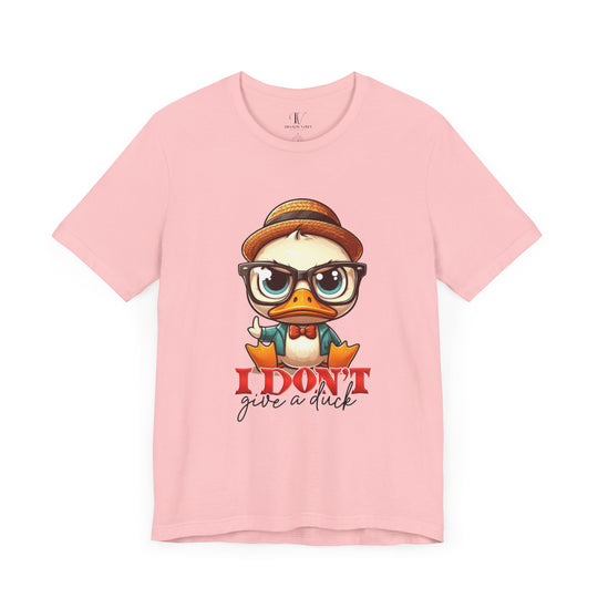 Duck Graphic Tee 'I Don't Give a Duck'