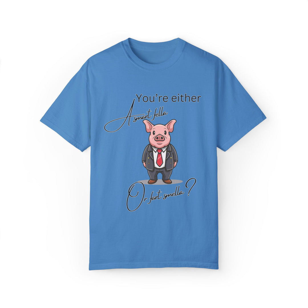 Pig Suit T-shirt for Humorous Folks T-Shirt Printify Royal Caribe S