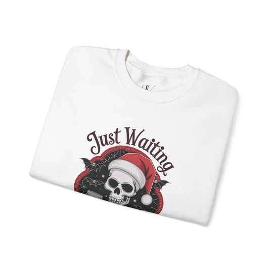 Holiday Skeleton Santa Unisex Sweatshirt