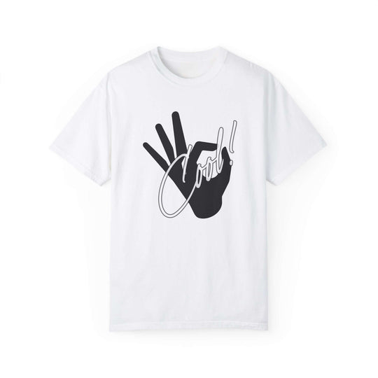 Cool Hand Gesture T-Shirt T-Shirt Printify White S