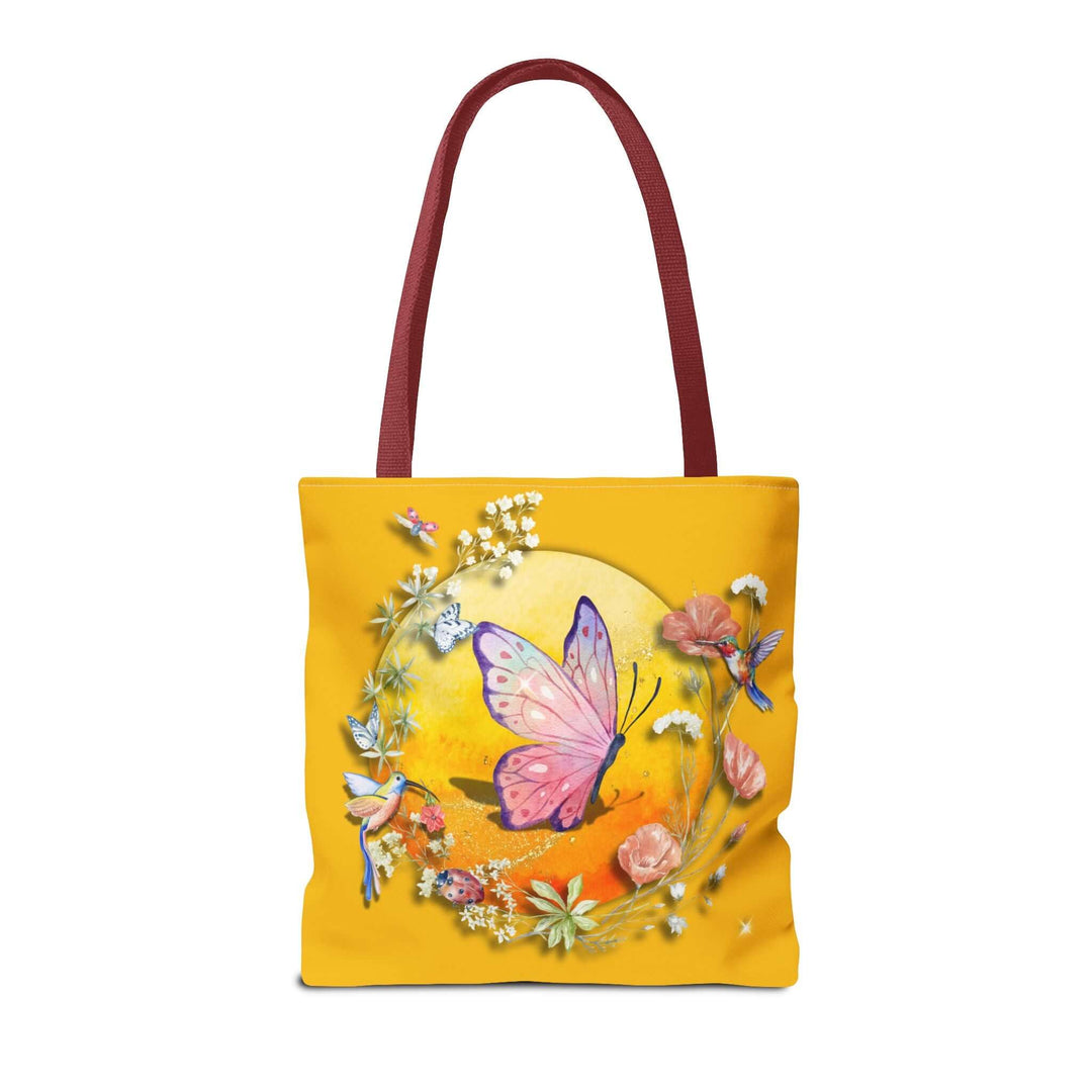 Watercolor Butterfly Tote Bag Bags Printify