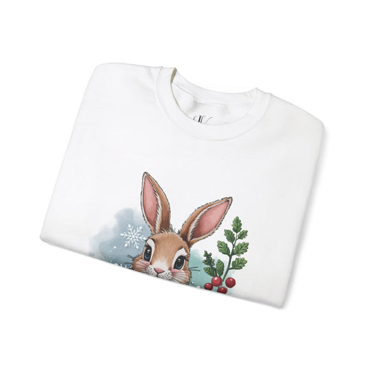 Holiday Bunny Crewneck Sweatshirt