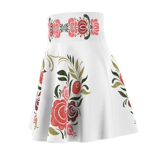 Skater Skirt Folk Art All Over Prints Printify