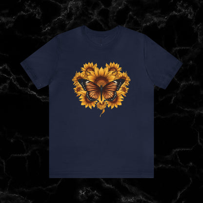 Floral Elegance: Sunflower Shirt, Floral Tee, Garden Shirt, and Women's Fall Fashion Delights T-Shirt   