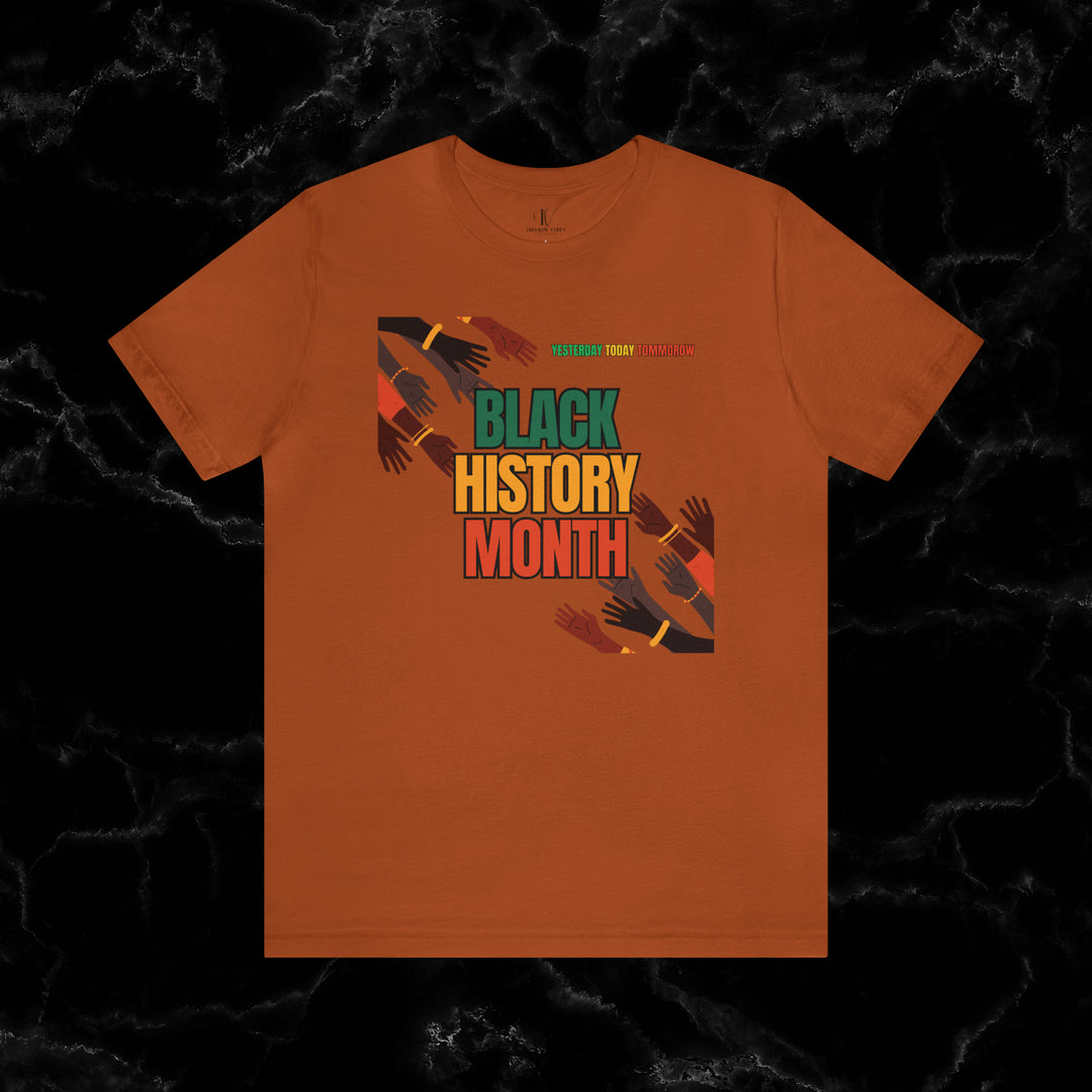 Black History Month: Celebrating Legacy Tee T-Shirt Autumn XS 