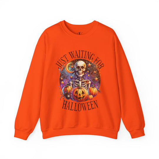 Just Waiting For Halloween Crewneck Sweatshirt