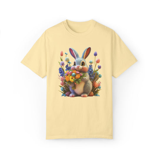 Bunny Bouquet T-shirt T-Shirt Printify Banana S