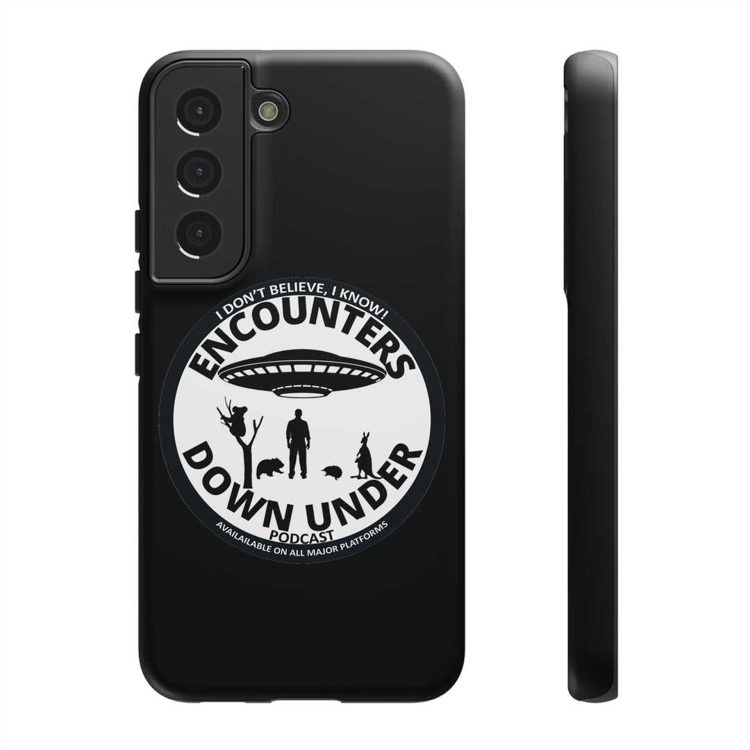 Encounters Down Under Podcast Tough Cases - Protect Your Tech with Podcast Swag Phone Case Samsung Galaxy S22 Matte 