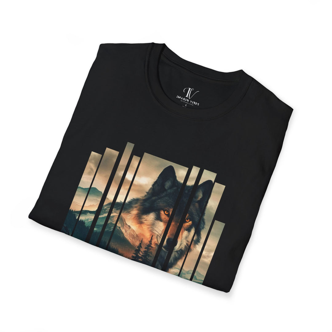 Wolf Nature-Inspired T-Shirt T-Shirt Printify