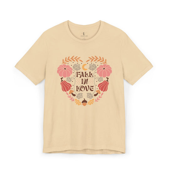 Fall in Love: Autumn Boho T-Shirt