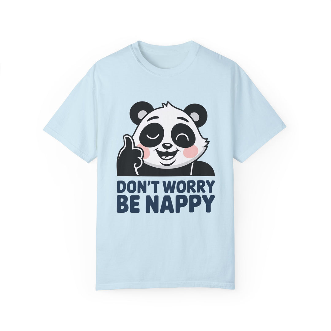 Panda Thumbs-Up T-shirt T-Shirt Printify Chambray S