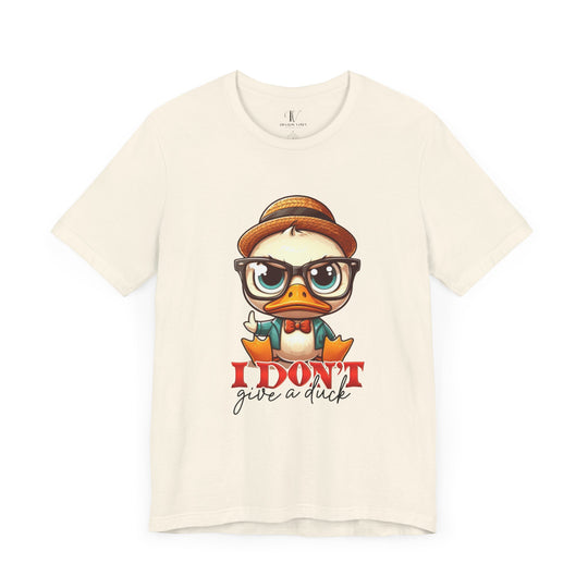 Duck Graphic Tee 'I Don't Give a Duck'