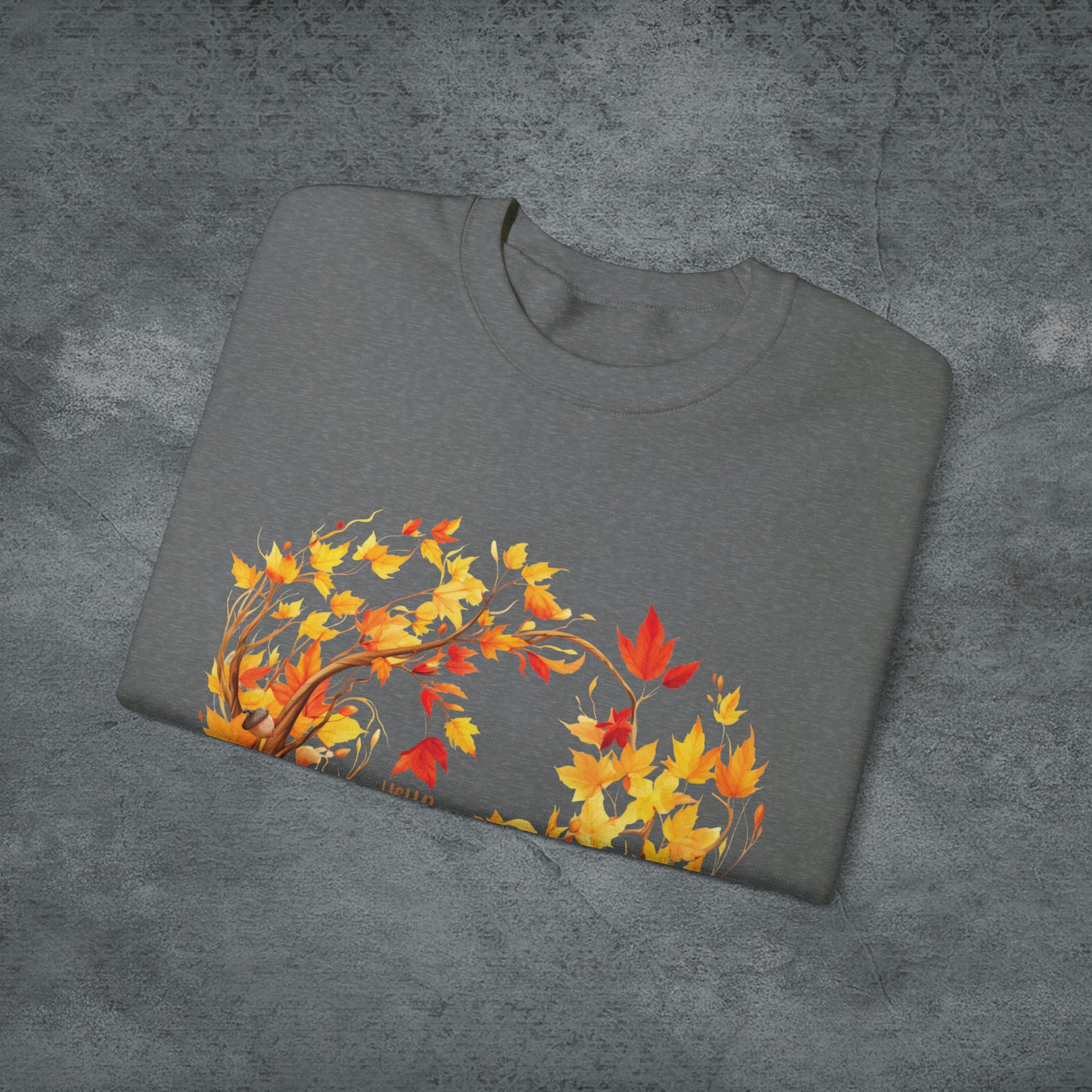 Hello Autumn Sweatshirt | Fall Design - Fall Seasonal Sweatshirt - Beauty Of Autumn Sweatshirt   