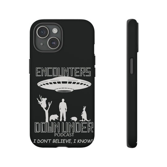 Encounters Down Under Podcast Tough Cases - Protect Your Tech Phone Case iPhone 15 Matte 