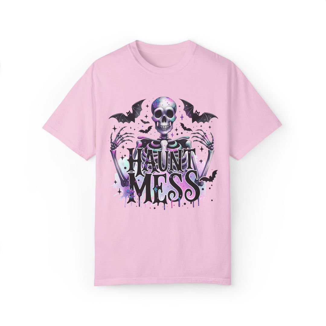 Haunt Mess: Snarky Skeleton Halloween T-Shirt