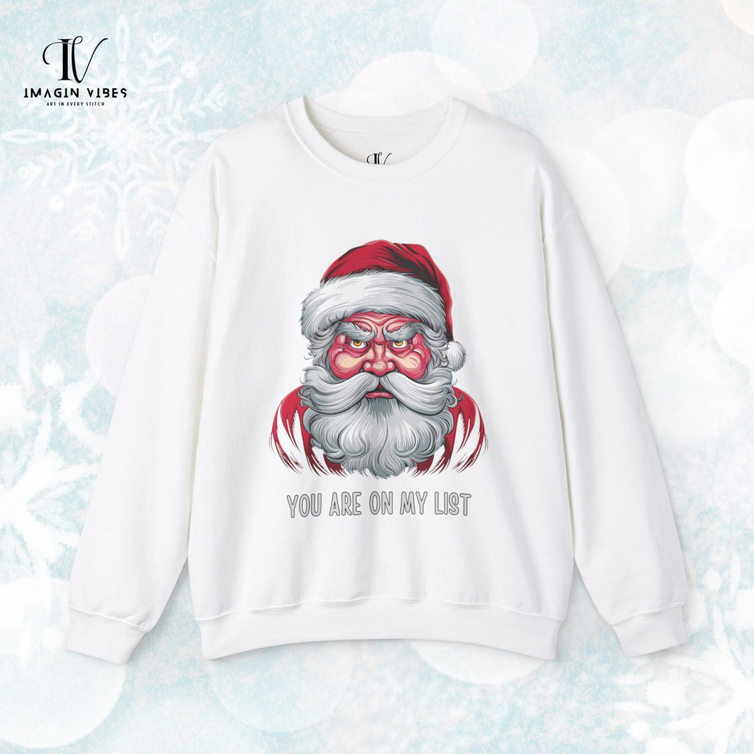 Angry Santa Christmas Sweatshirt