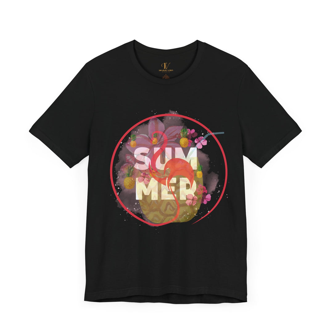 Summer Pineapple Tee T-Shirt Printify Black M