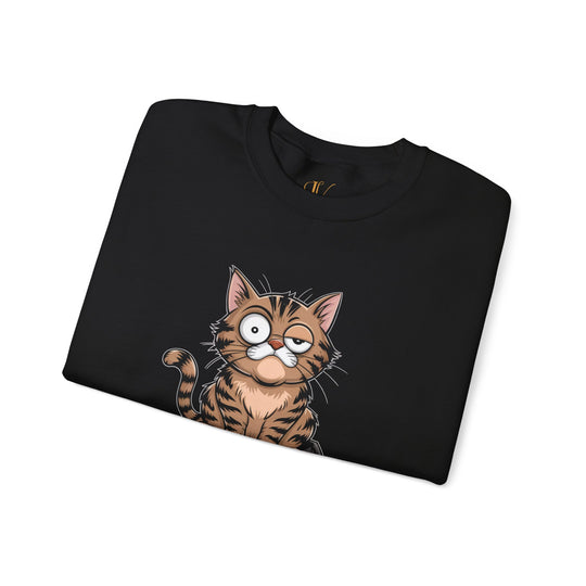 Cat Sweatshirt - I'm Sorry, Did I Roll My Eyes Out Loud Sweatshirt Printify