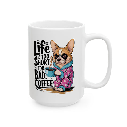 Cartoon Dog Ceramic Mug Mug Printify