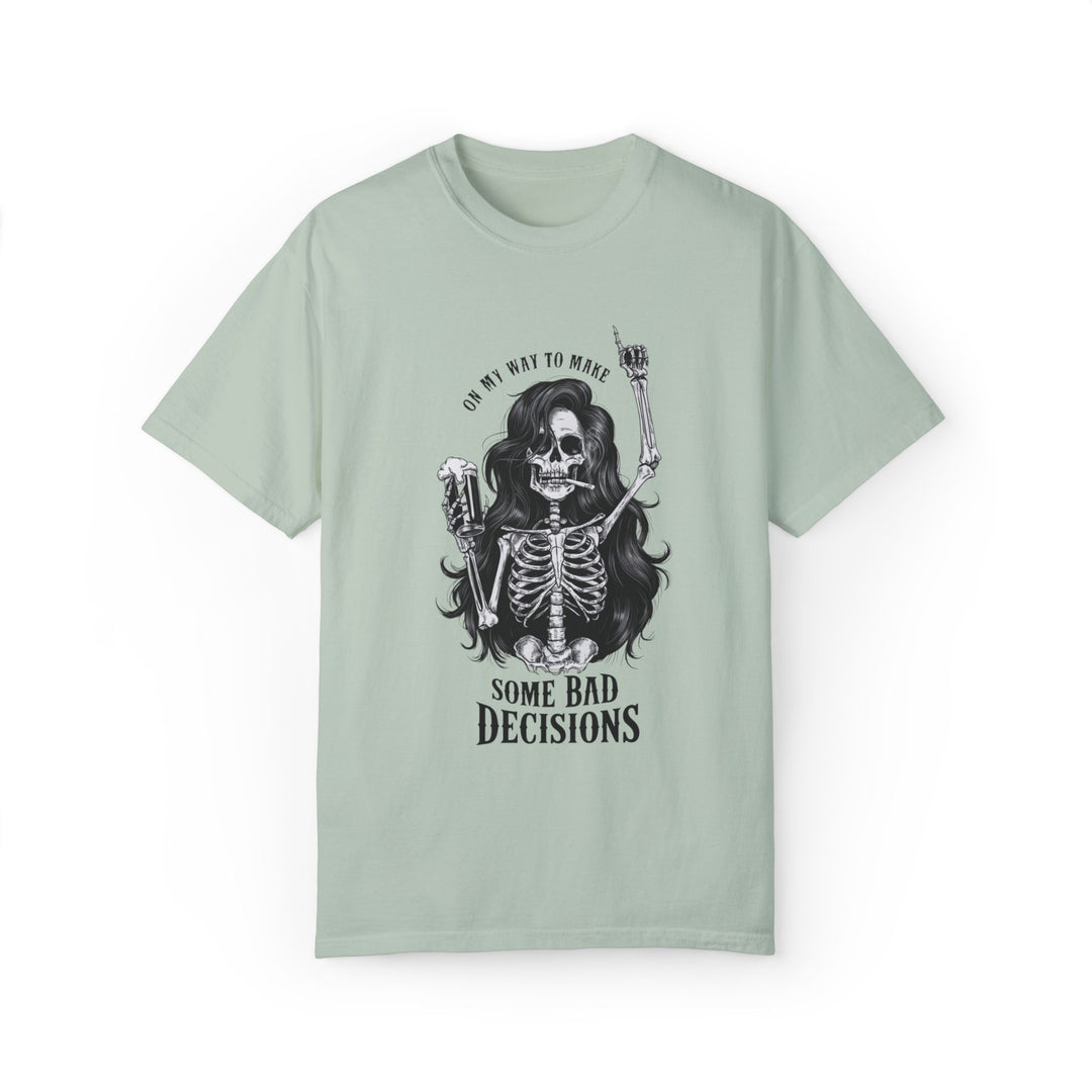 Bad Decisions Babe: Halloween T-Shirt