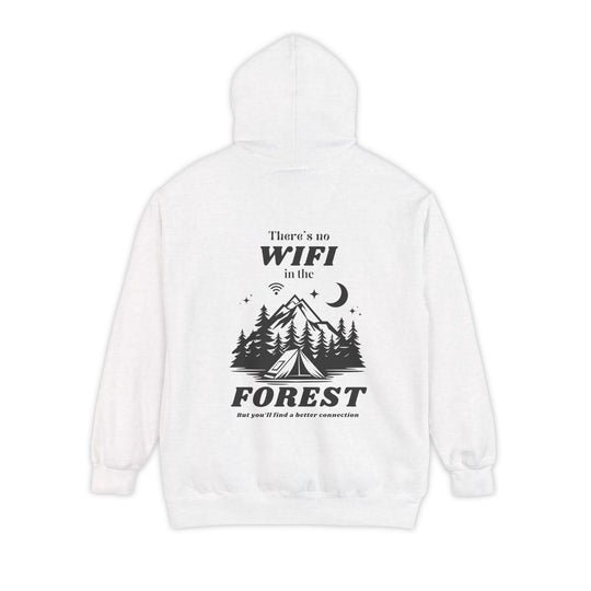 Forest Connection Hoodie Hoodie Printify White S