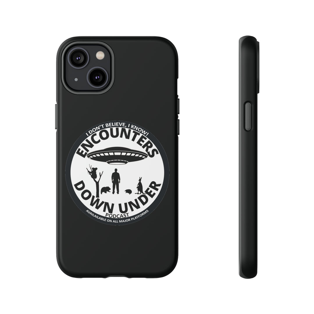 Encounters Down Under Podcast Tough Cases - Protect Your Tech with Podcast Swag Phone Case iPhone 14 Plus Matte 