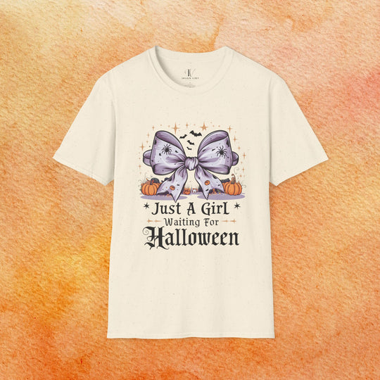 Just A Girl Waiting For Halloween T-shirt