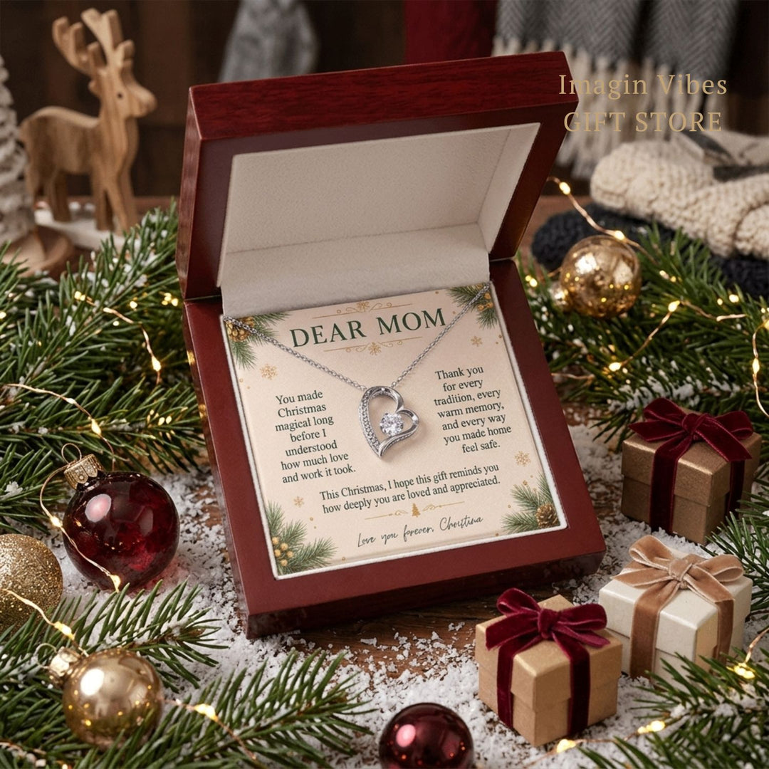 Dear Mom – Christmas Forever Love Necklace