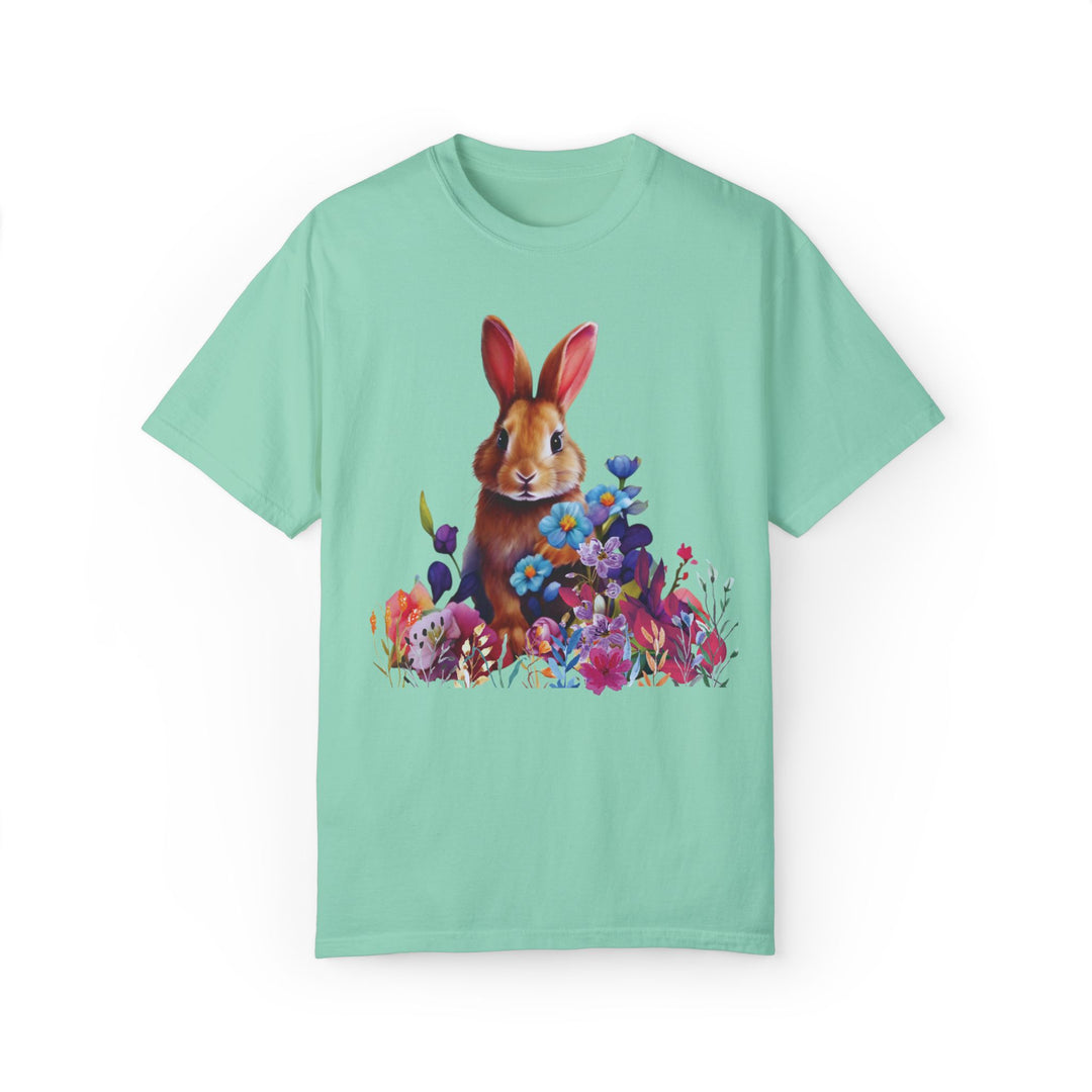 Bunny Springtime T-Shirt T-Shirt Printify Island Reef S