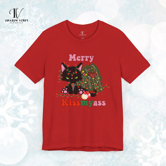 Merry Christmas, Kitty: Funny Cat T-Shirt